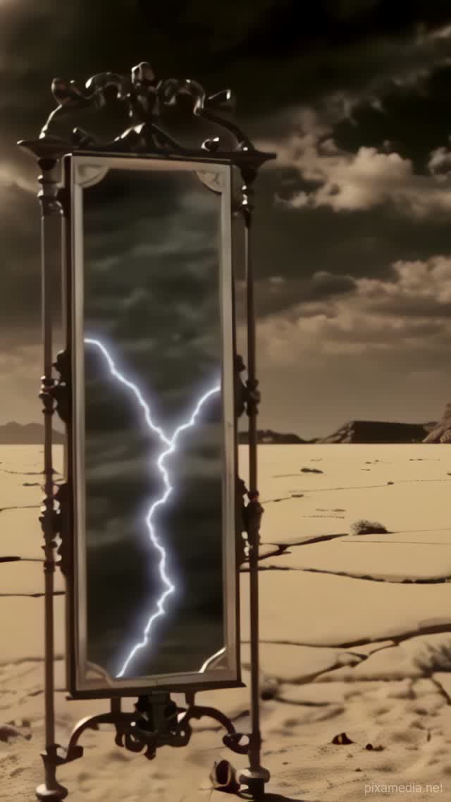 Storm Mirror on Salt Flats - Lightning & Energy AI stock
